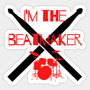 I'm the beatmaker Sticker